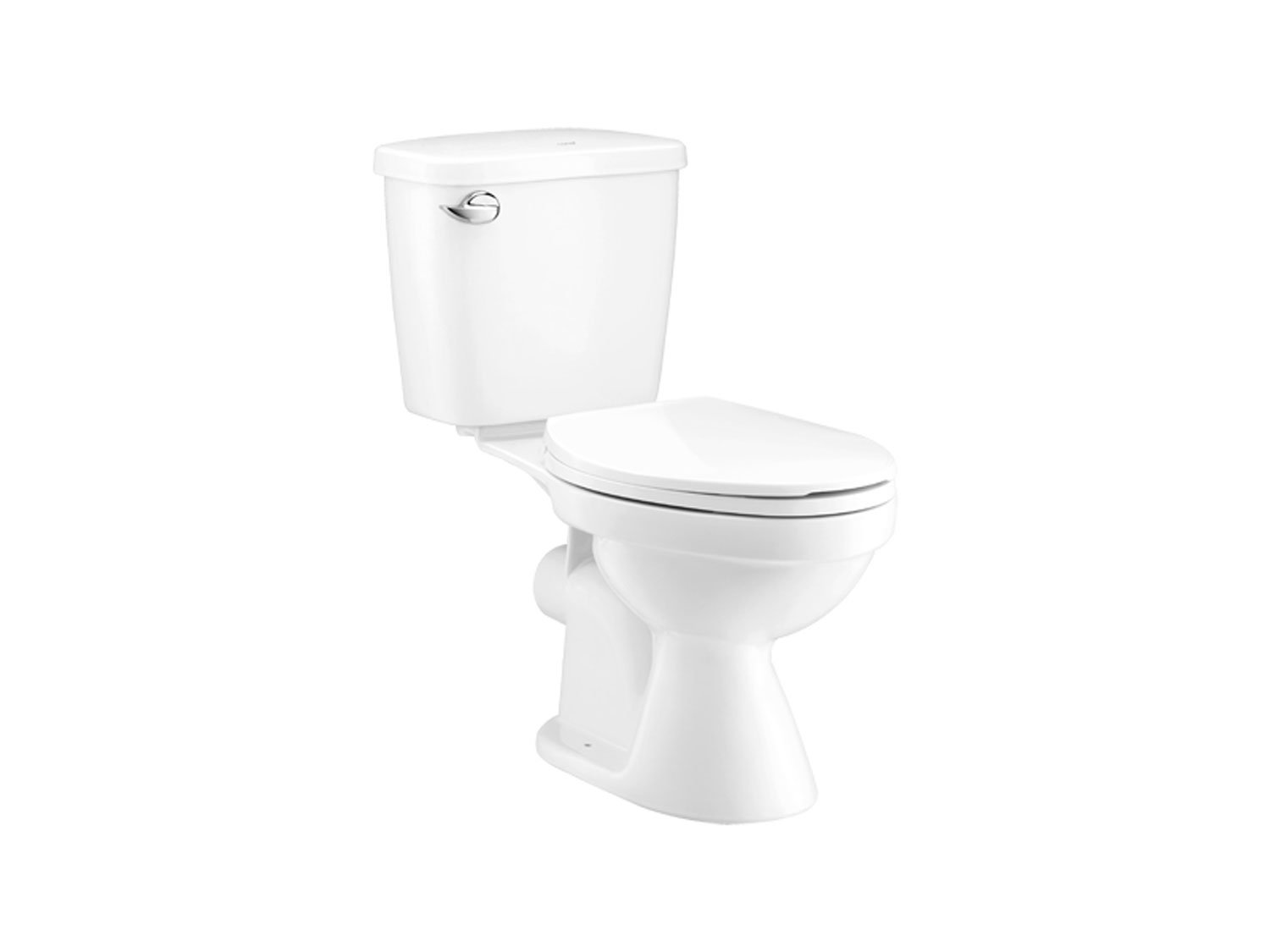 COTTO Ben II-P White Single Front Flush Toilet Suite