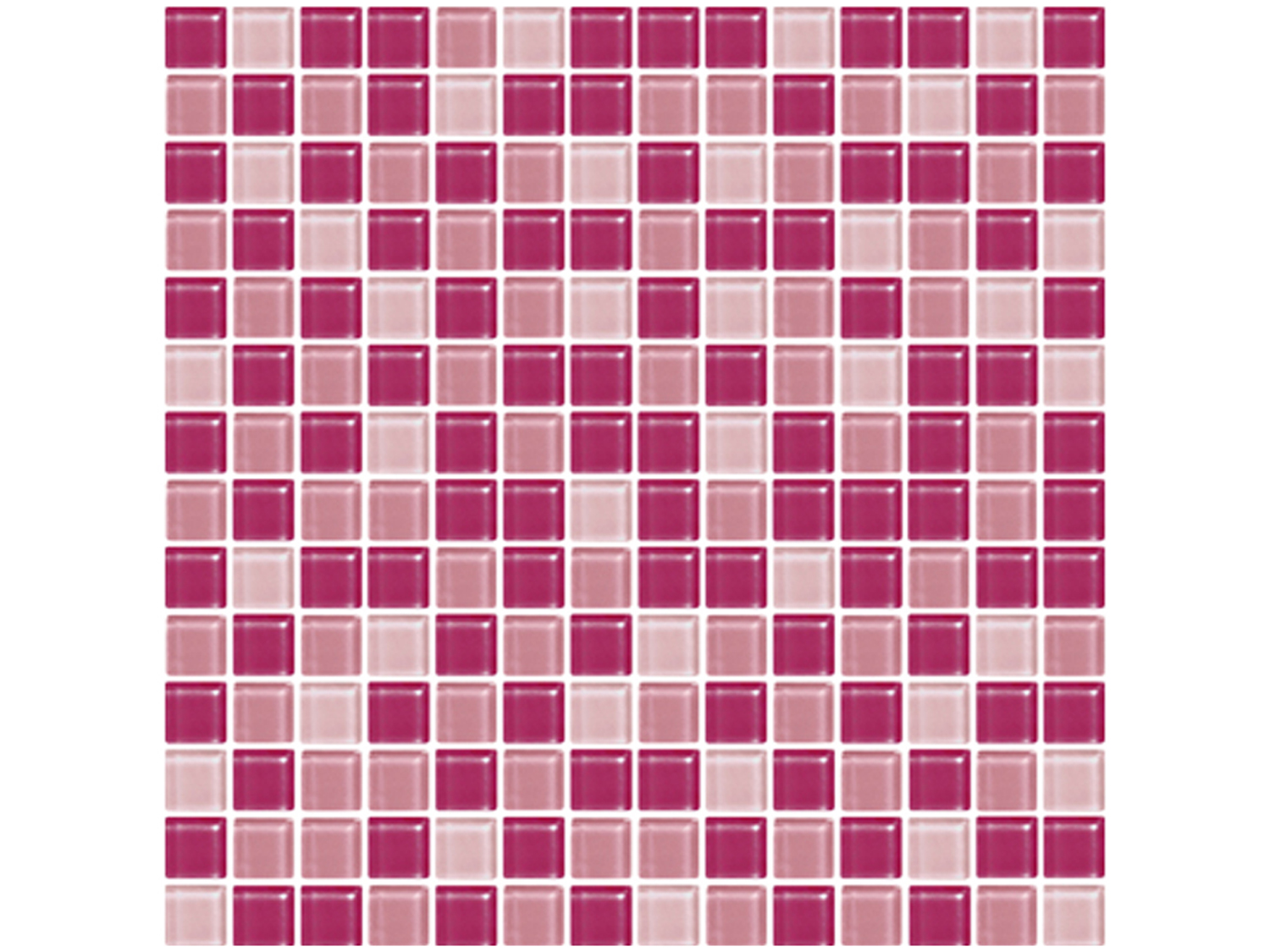 Glass Mosaic Crystal Pink