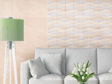 Vento Lux Shiny Ceramic Wall Tile - 600 x 300mm