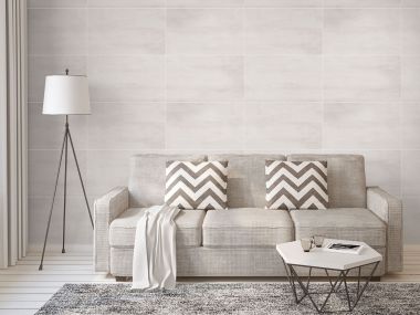 Essence Grey Shiny Ceramic Wall Tile - 600 x 300mm