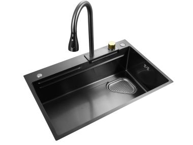 Stirling Magma Kitchen Sink - 720 x 480 x 230mm