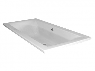 Concored White Built-in Straight Bath - 1800 x 810mm