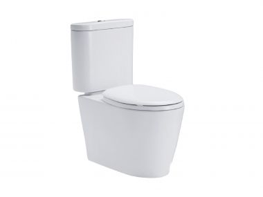 COTTO White Two Piece Top Flush Toilet Suite
