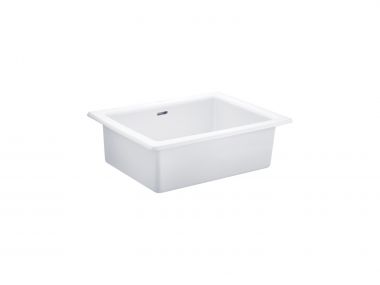 COTTO Dhobi White Drop-In Basin - 620 x 480 x 255mm
