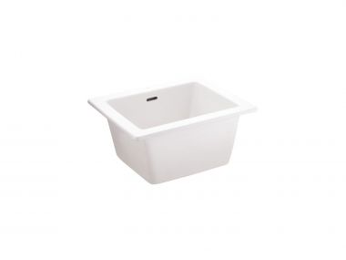 COTTO Dhobi White Drop-In Basin - 520 x 420 x 235mm