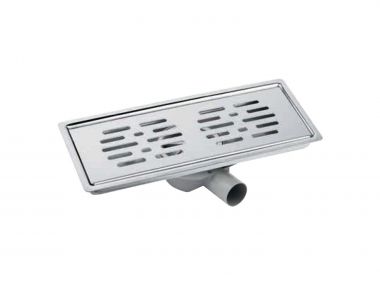 Floor Drain Linear Revolution With Grate - 100 x 300mm