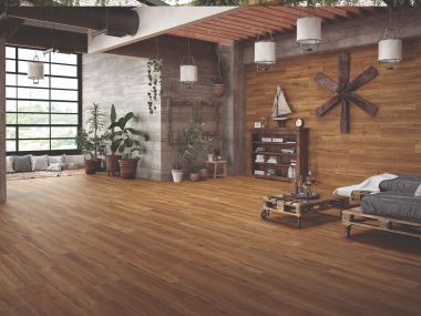 Sanford Natural Wood Effect Floor Tile - 240 x 950mm