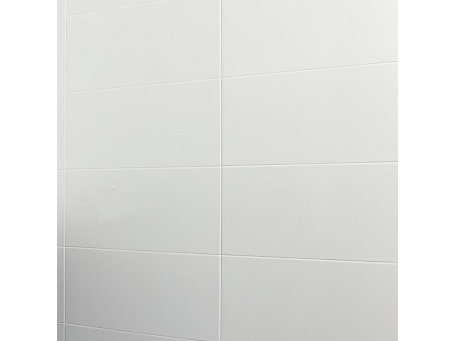 Matt White Ceramic Floor Tile - 300X600mm