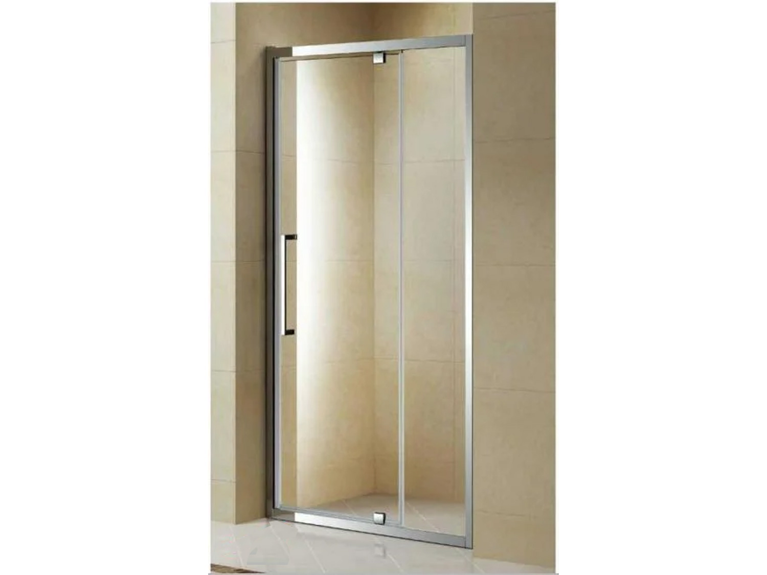 Shower Screen With One Pivot Door - 1000 x 1 s1